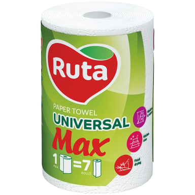 Паперові рушники Ruta Max 2 шари 1 шт. (4820023744530) - фото 1