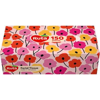 Серветки косметичні Ruta Women Brick 2 шари 150 аркушів (4820023748712) - фото 1