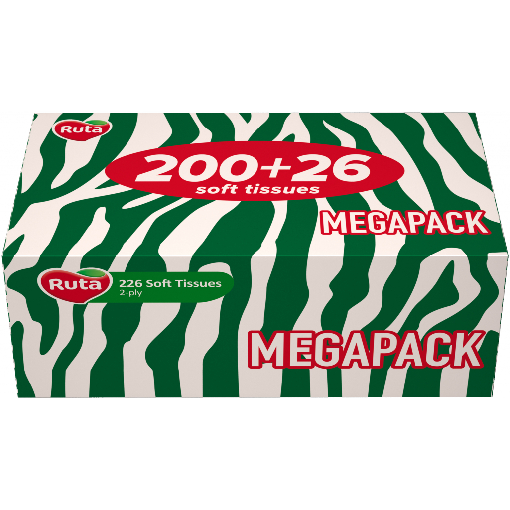 Серветки косметичні Ruta Family Pack 2 шари 200 аркушів (4820023748590) - фото 1 Серветки косметичні Ruta Family Pack 2 шари 200 аркушів (4820023748590) - фото 1