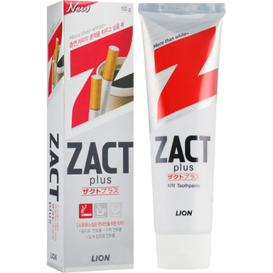 Зубна паста Lion Zact відбілююча 150 г (8806325603849) - фото 1