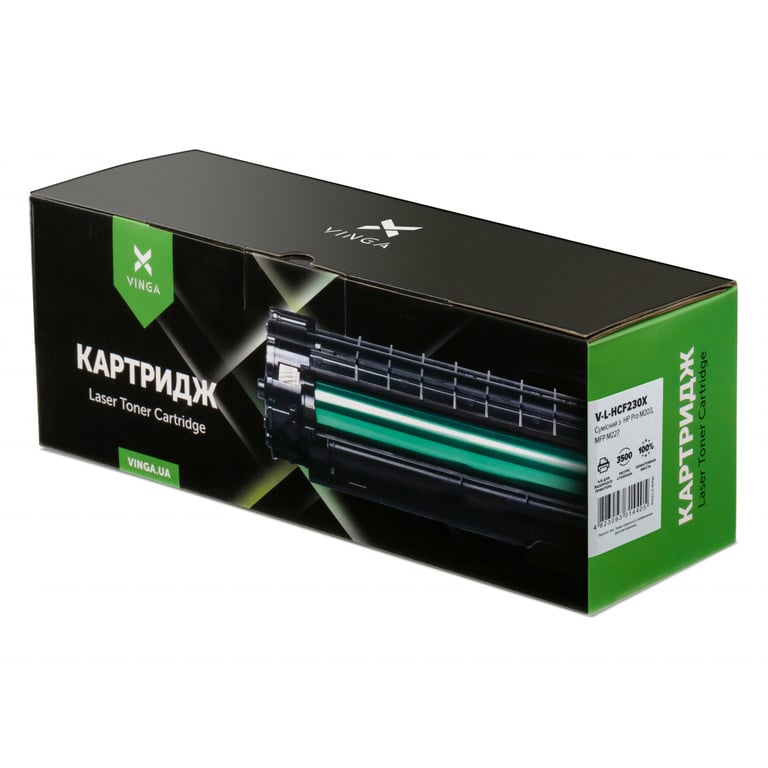Картридж Vinga HP CF230X (Pro M203/227) 3.5K (V-L-HCF230X) - фото 4