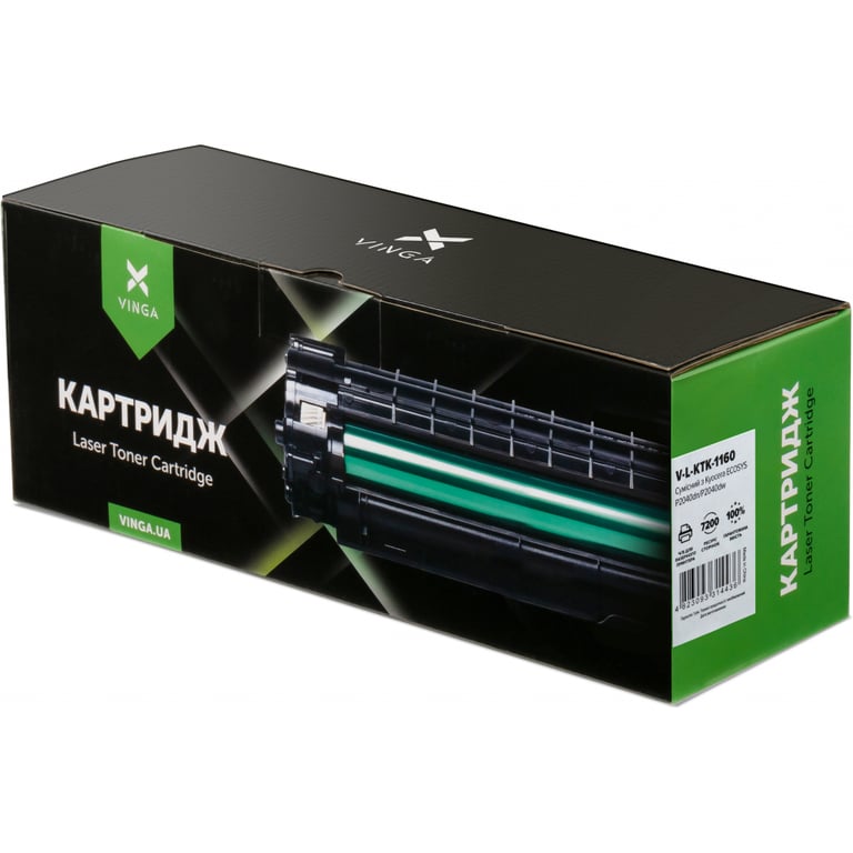 Картридж Vinga Kyocera TK-1160 7.2K (V-L-KTK-1160) - фото 3