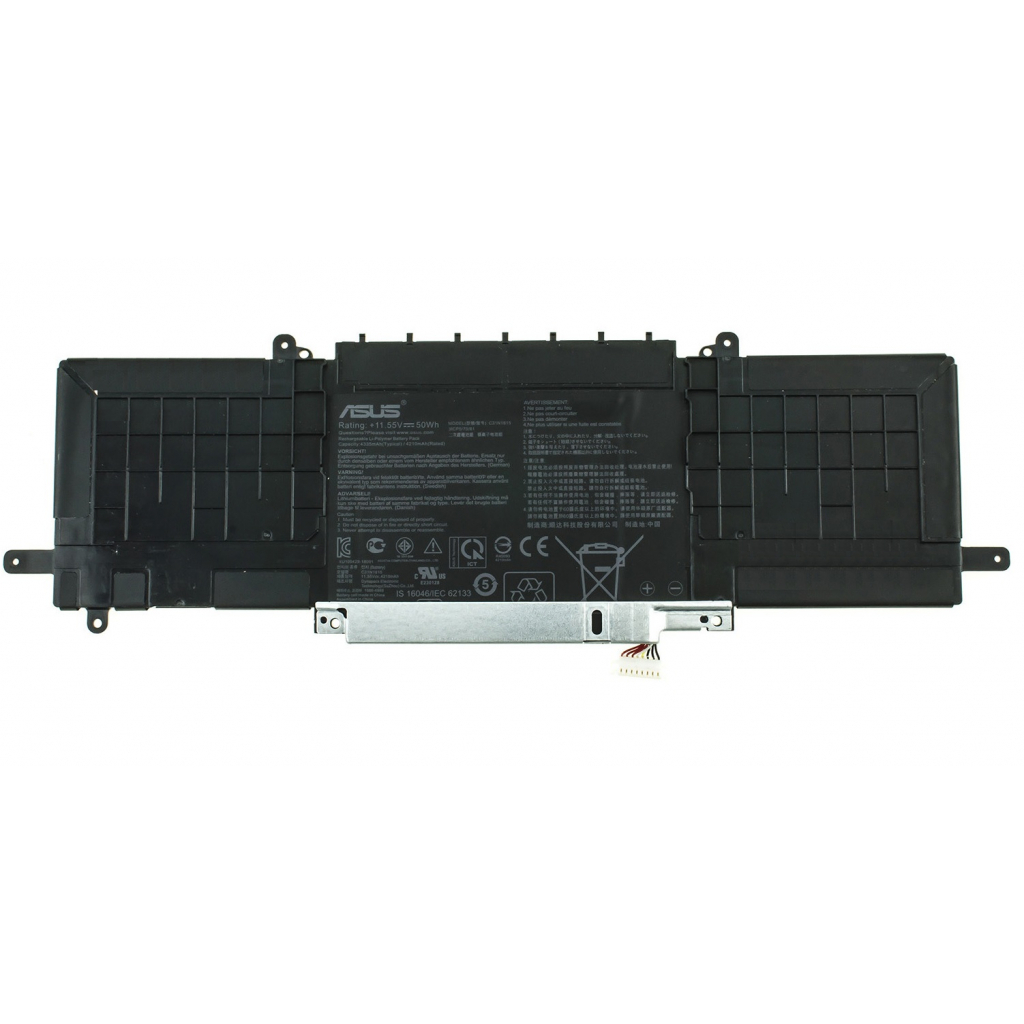 Акумулятор до ноутбука ASUS ZenBook UX333 C31N1815, 4335mAh (50Wh), 3cell, 11.55V (A47586) - фото 1 Акумулятор до ноутбука ASUS ZenBook UX333 C31N1815, 4335mAh (50Wh), 3cell, 11.55V (A47586) - фото 1