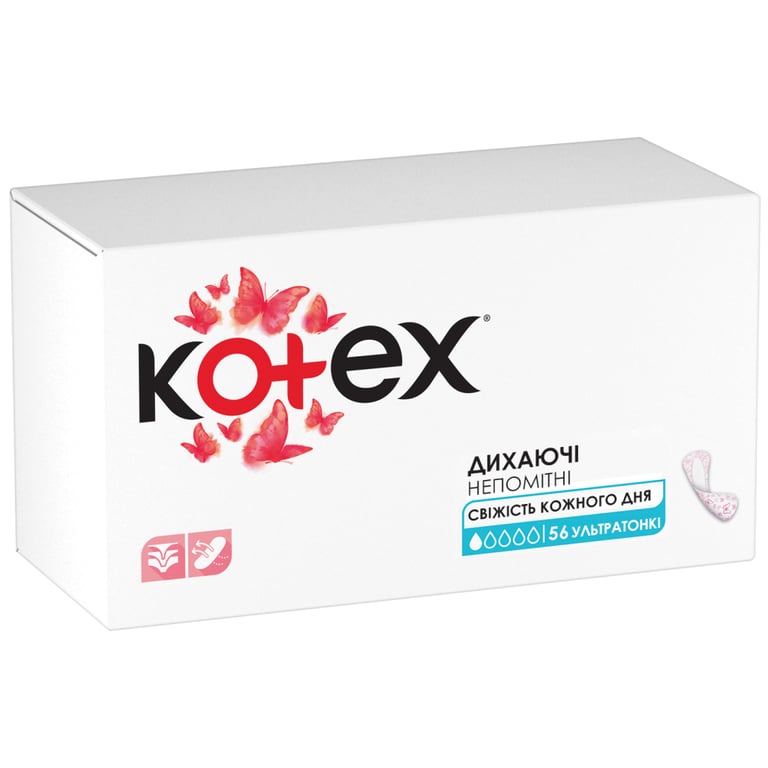 Щоденні прокладки Kotex Ultraslim 56 шт. (5029053548302/5029053548074) - фото 2