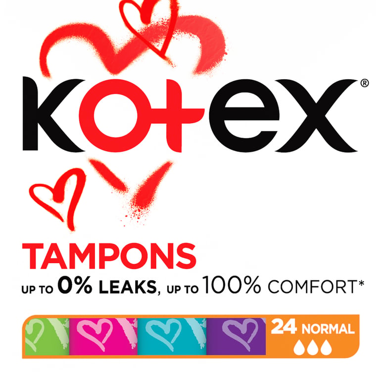 Тампони Kotex Normal 24 шт. (5029053534619) - фото 1