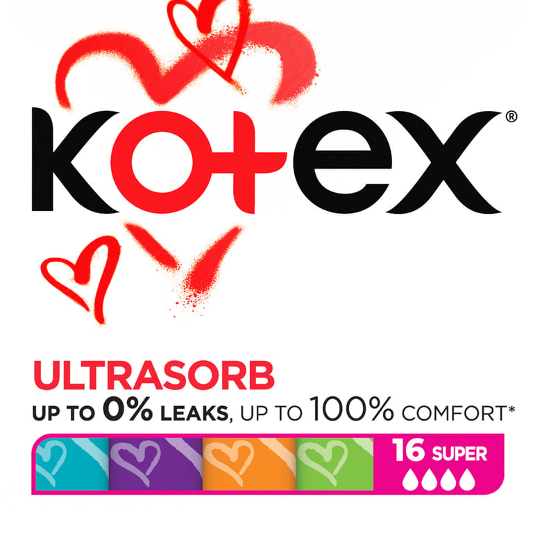 Тампони Kotex Super 16 шт. (5029053534572) - фото 1