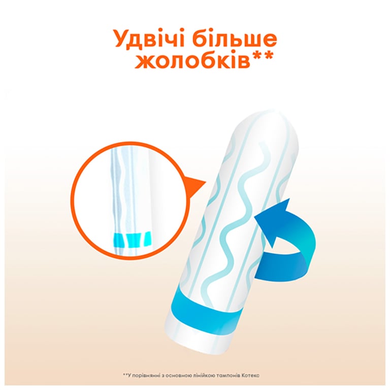Тампони Kotex Active Normal 16 шт. (5029053564494) - фото 4