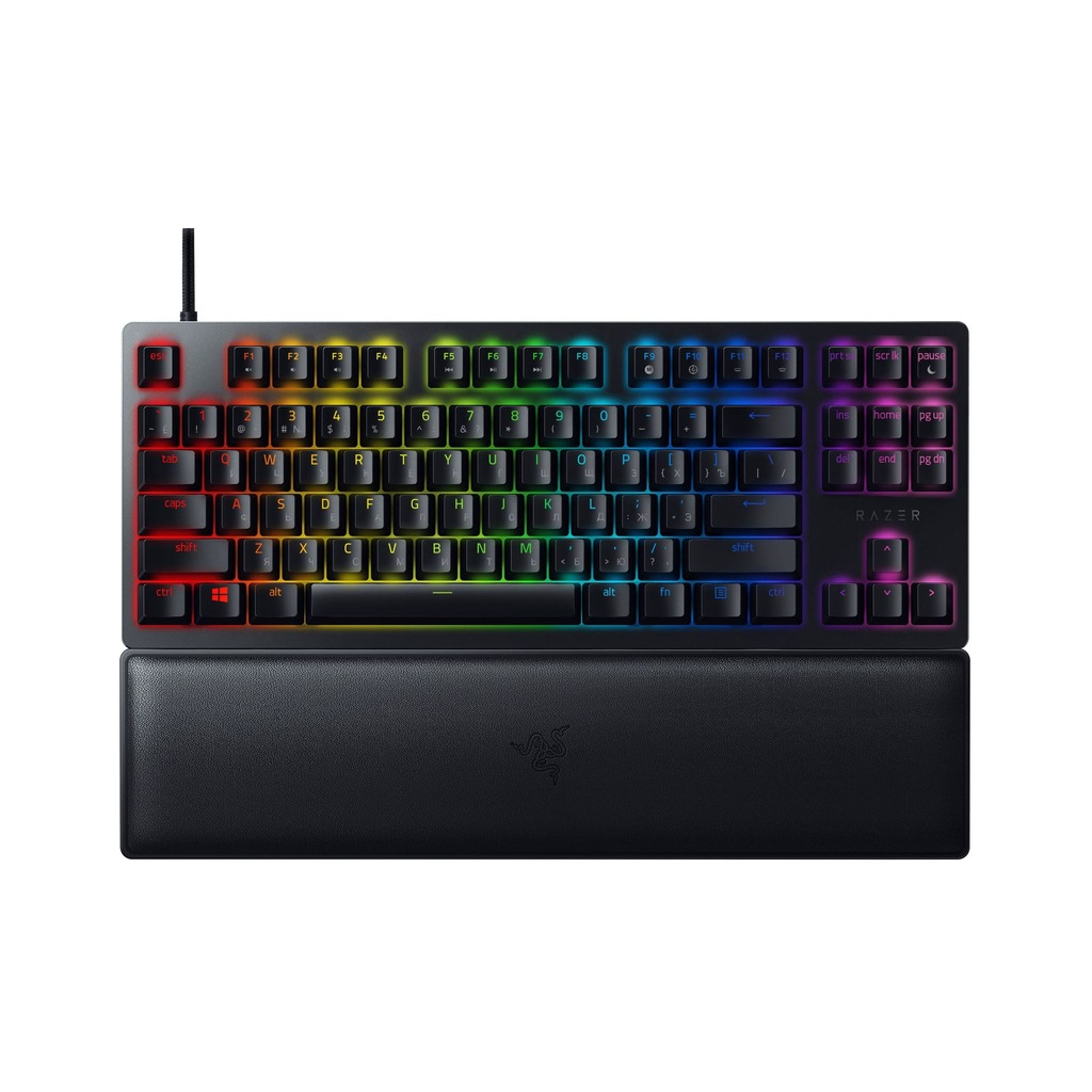 Клавіатура Razer Huntsman V2 Tenkeyless Red Optical switch RU (RZ03-03940800-R3R1) - фото 5 Клавіатура Razer Huntsman V2 Tenkeyless Red Optical switch RU (RZ03-03940800-R3R1) - фото 5