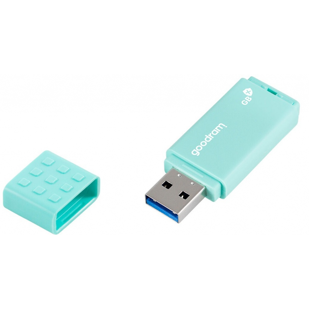 USB флеш накопичувач Goodram 16GB UME3 Care Green USB 3.0 (UME3-0160CRR11) - фото 2 USB флеш накопичувач Goodram 16GB UME3 Care Green USB 3.0 (UME3-0160CRR11) - фото 2