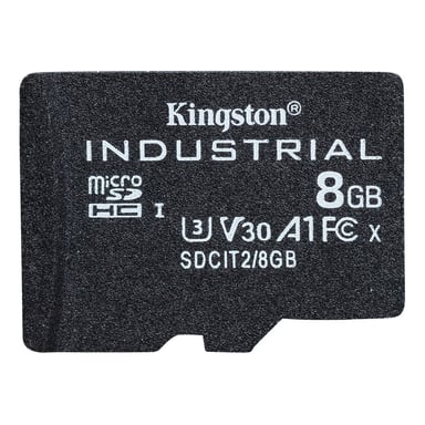 Карта пам'яті Kingston 8GB microSDHC class 10 UHS-I V30 A1 (SDCIT2/8GBSP) - фото 1