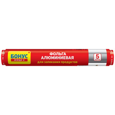 Фольга алюмінієва Бонус 5 м (4820048487788) - фото 1