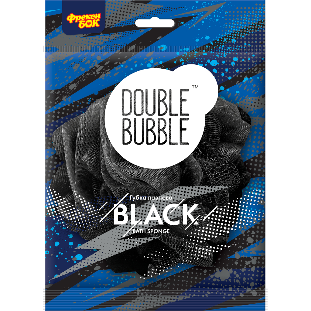 Губка для купання Фрекен БОК Black (4823071644906) - фото 1 Губка для купання Фрекен БОК Black (4823071644906) - фото 1