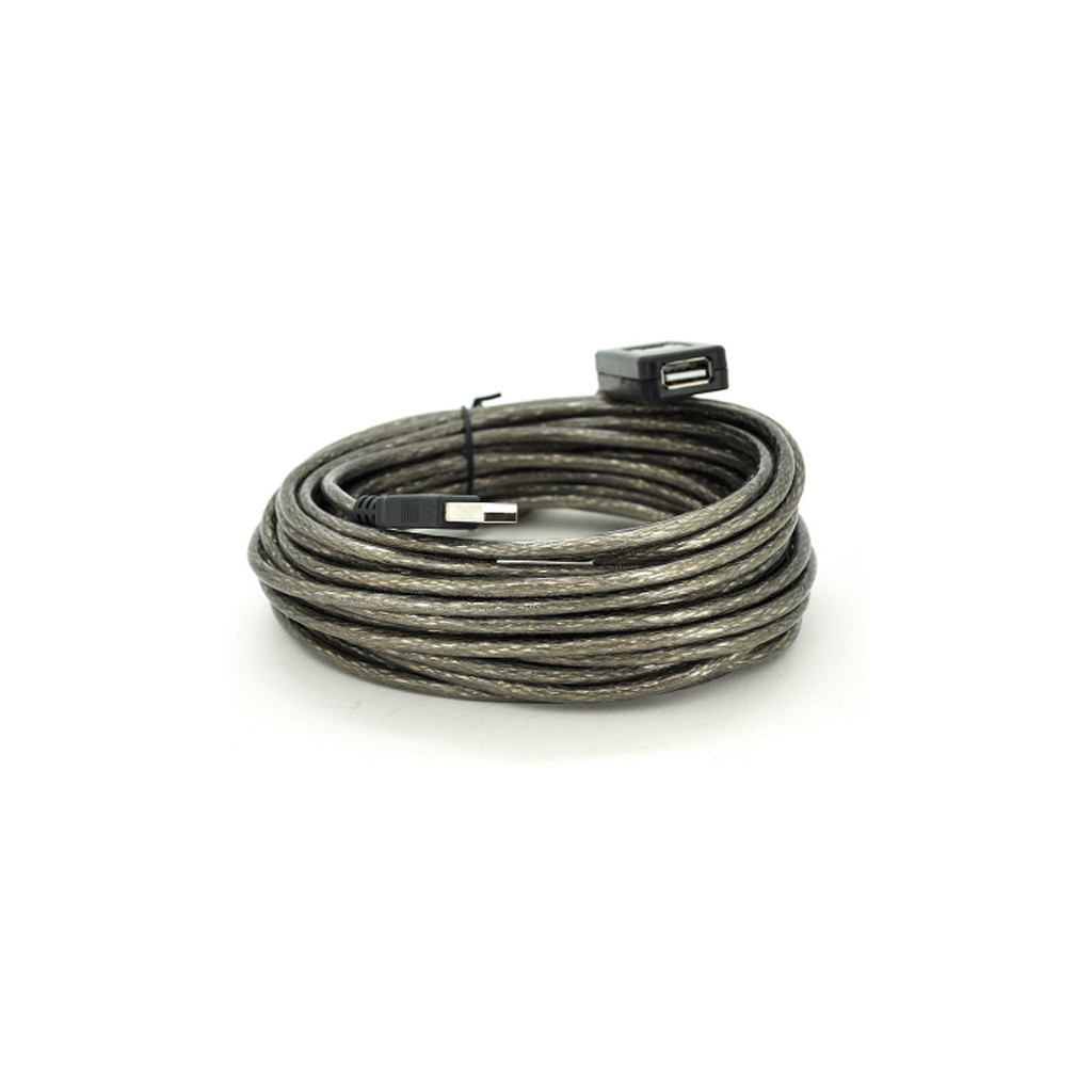 Дата кабель USB 2.0 AM/AF 15.0m active Merlion (YT-AECWC AM/AF-15.0m) - фото 1