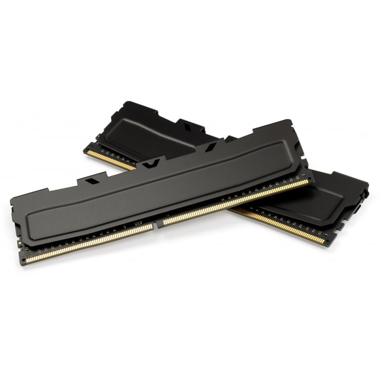 Модуль пам'яті для комп'ютера DDR4 16GB (2x8GB) 3200 MHz Black Kudos eXceleram (EKBLACK4163222AD) - фото 3