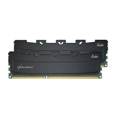 Модуль пам%27яті для комп%27ютера DDR3 16GB (2x8GB) 1600 MHz Black Kudos eXceleram (EKBLACK3161611AD)