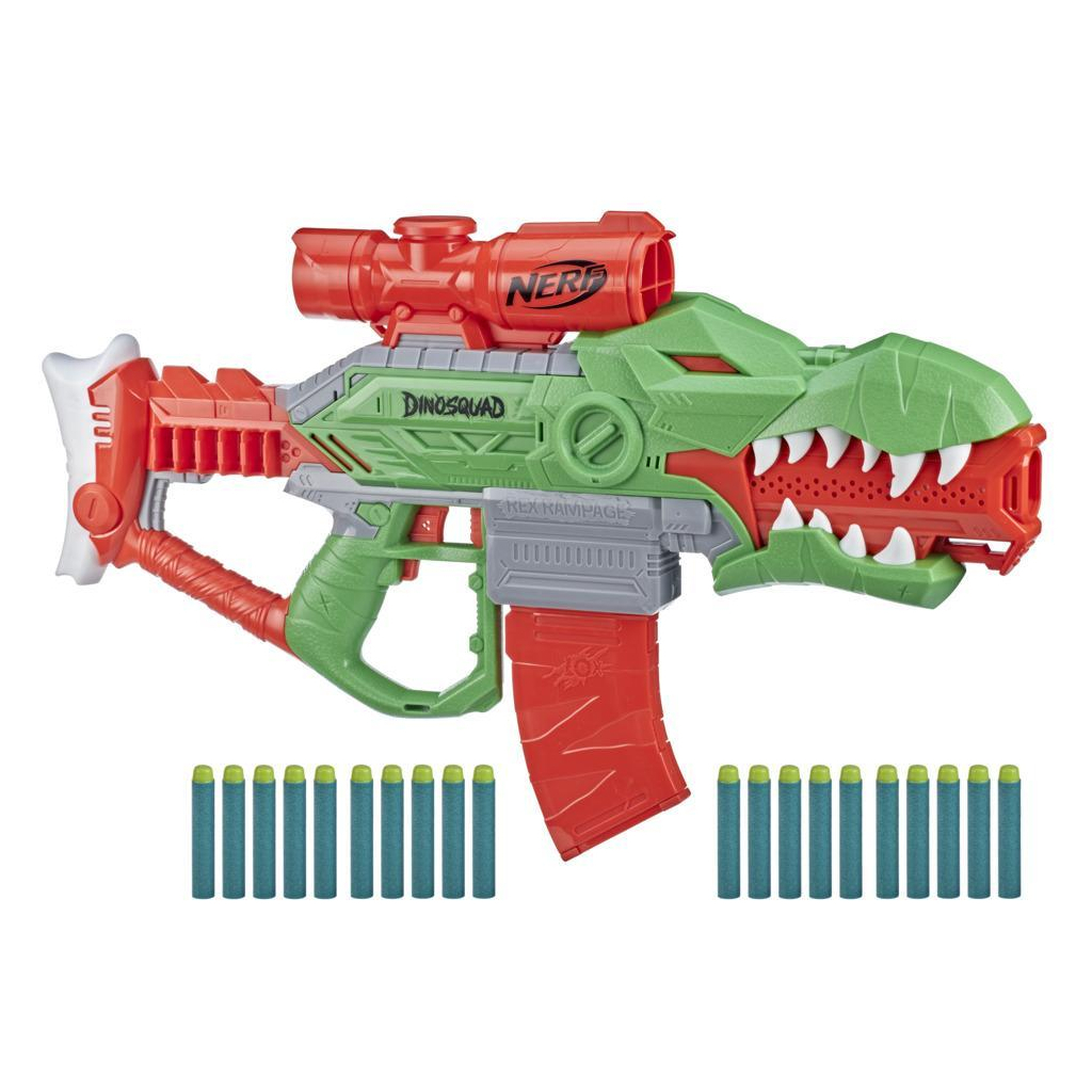 Іграшкова зброя Hasbro Nerf Рекс Ремпейдж (F0807) Іграшкова зброя Hasbro Nerf Рекс Ремпейдж (F0807)