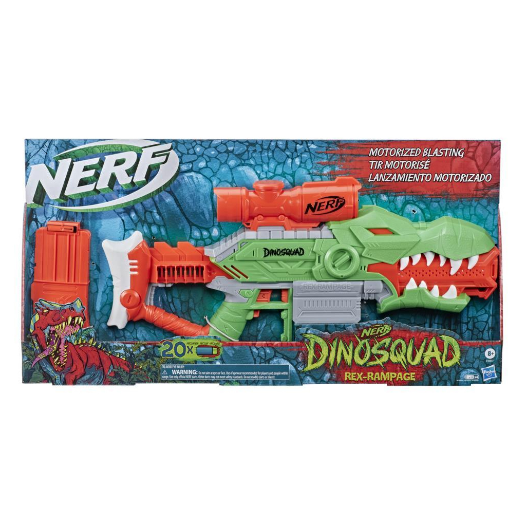 Іграшкова зброя Hasbro Nerf Рекс Ремпейдж (F0807) - фото 2 Іграшкова зброя Hasbro Nerf Рекс Ремпейдж (F0807) - фото 2