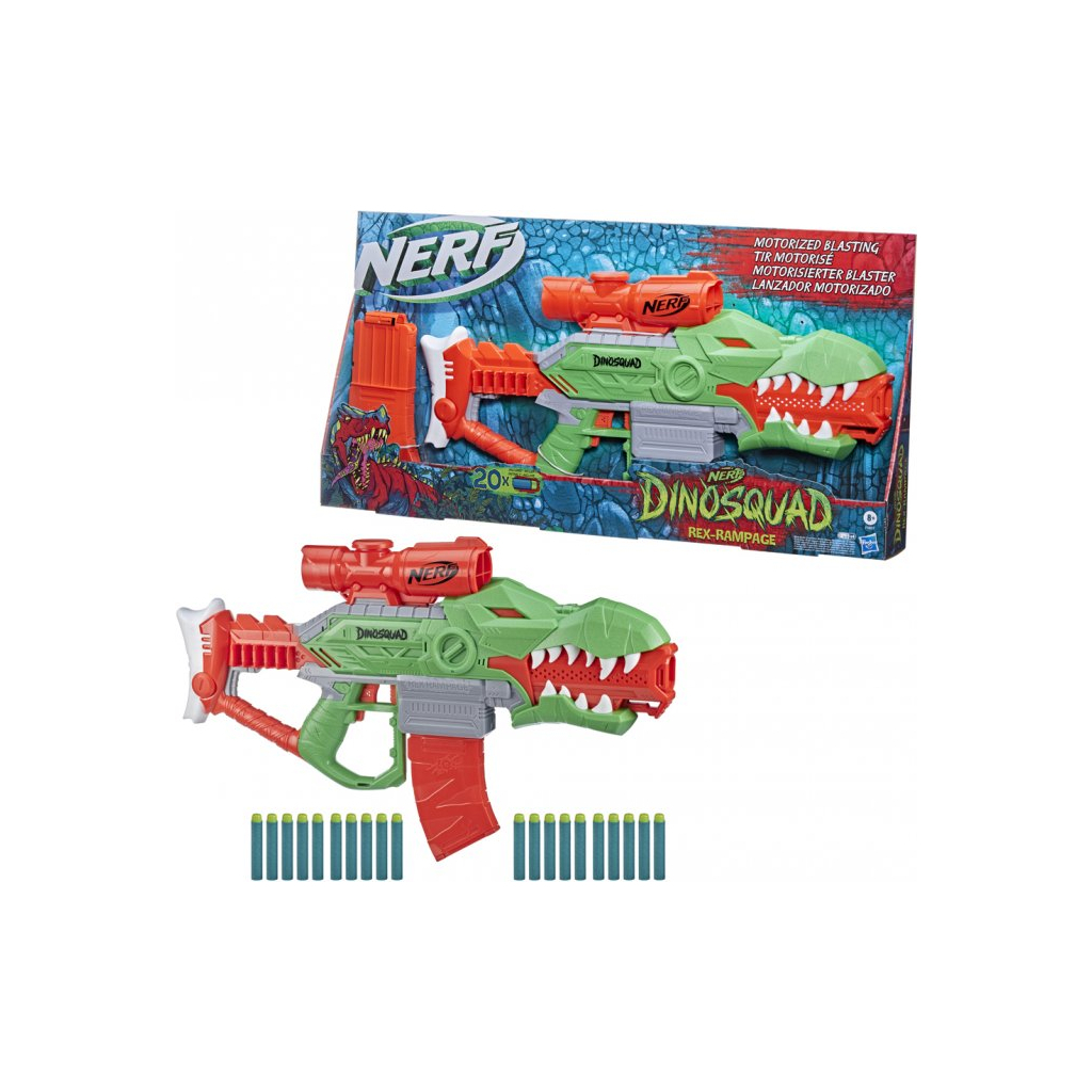 Іграшкова зброя Hasbro Nerf Рекс Ремпейдж (F0807) - фото 6 Іграшкова зброя Hasbro Nerf Рекс Ремпейдж (F0807) - фото 6