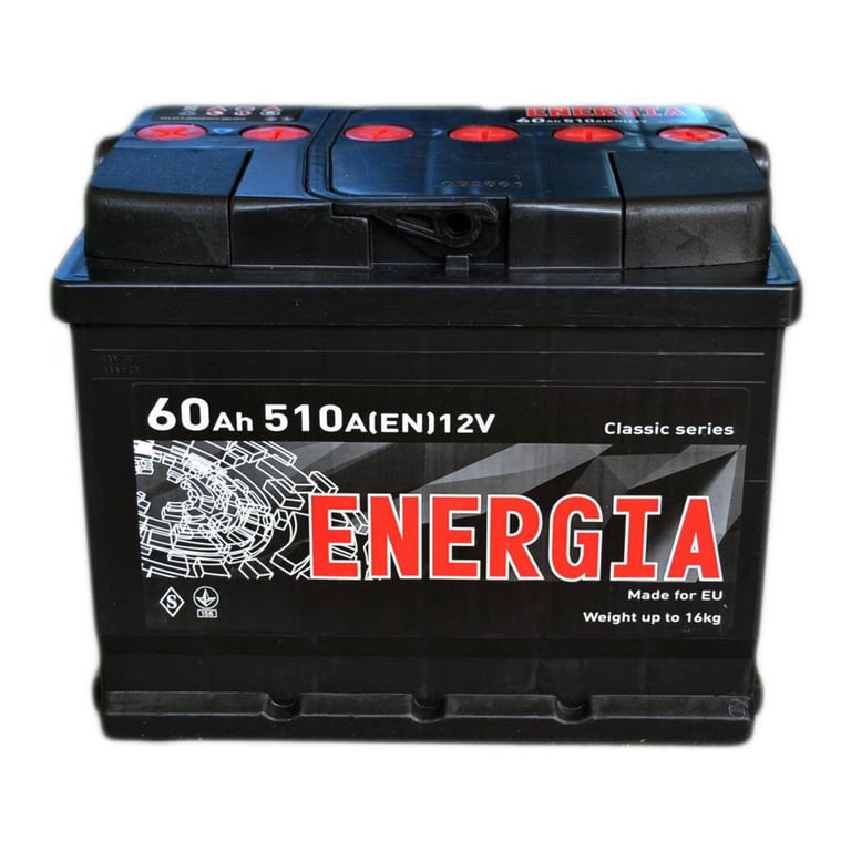 Акумулятор автомобільний ENERGIA 60Аh (000022387)
