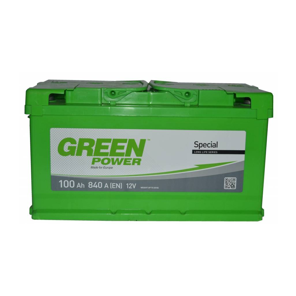 Акумулятор автомобільний GREEN POWER 100Ah (000022430) Акумулятор автомобільний GREEN POWER 100Ah (000022430)