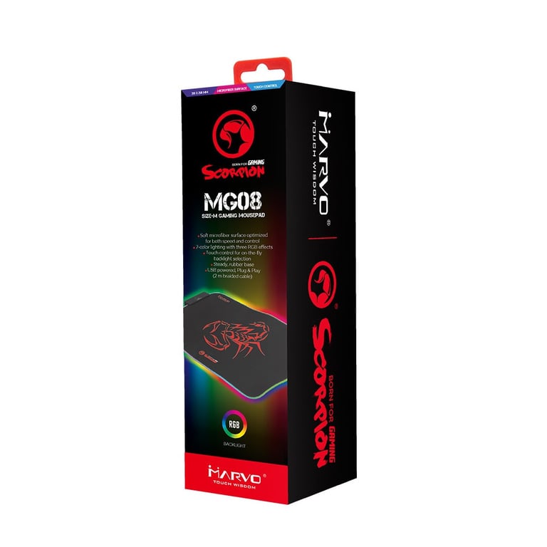 Килимок для мишки Marvo MG08 M RGB lighting - фото 5