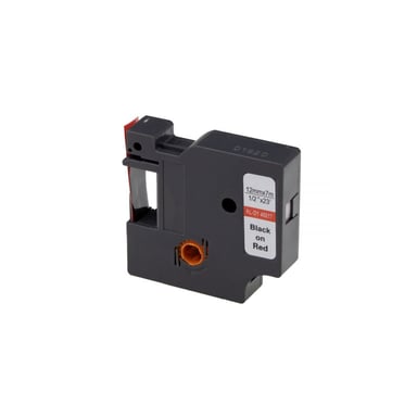 Стрічка для принтера етикеток UKRMARK RL-D-45017P-BK/RE, аналог DYMO S0720570, 12мм х 7м. (900298) - фото 1