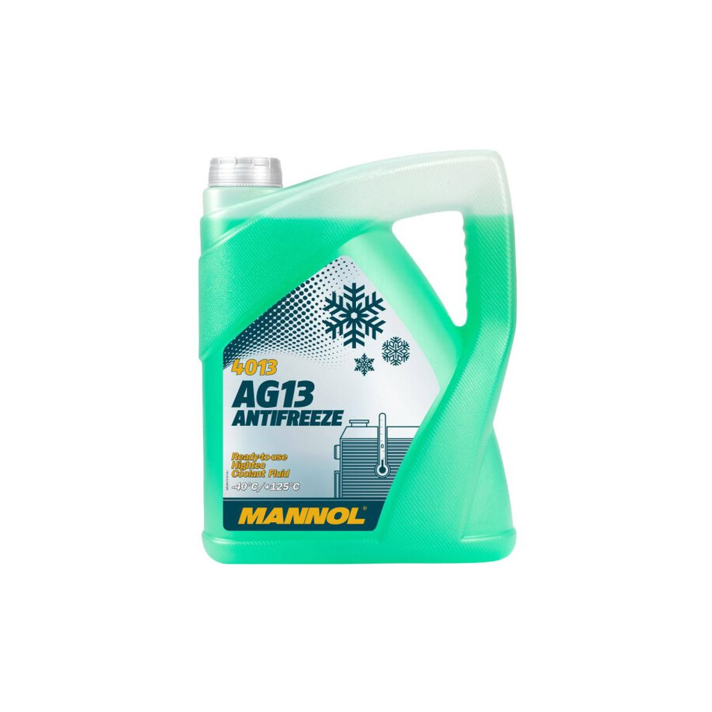 Антифриз Mannol AG 13 (-40) Hightec зел, 5л (MN4013-5) - фото 1 Антифриз Mannol AG 13 (-40) Hightec зел, 5л (MN4013-5) - фото 1