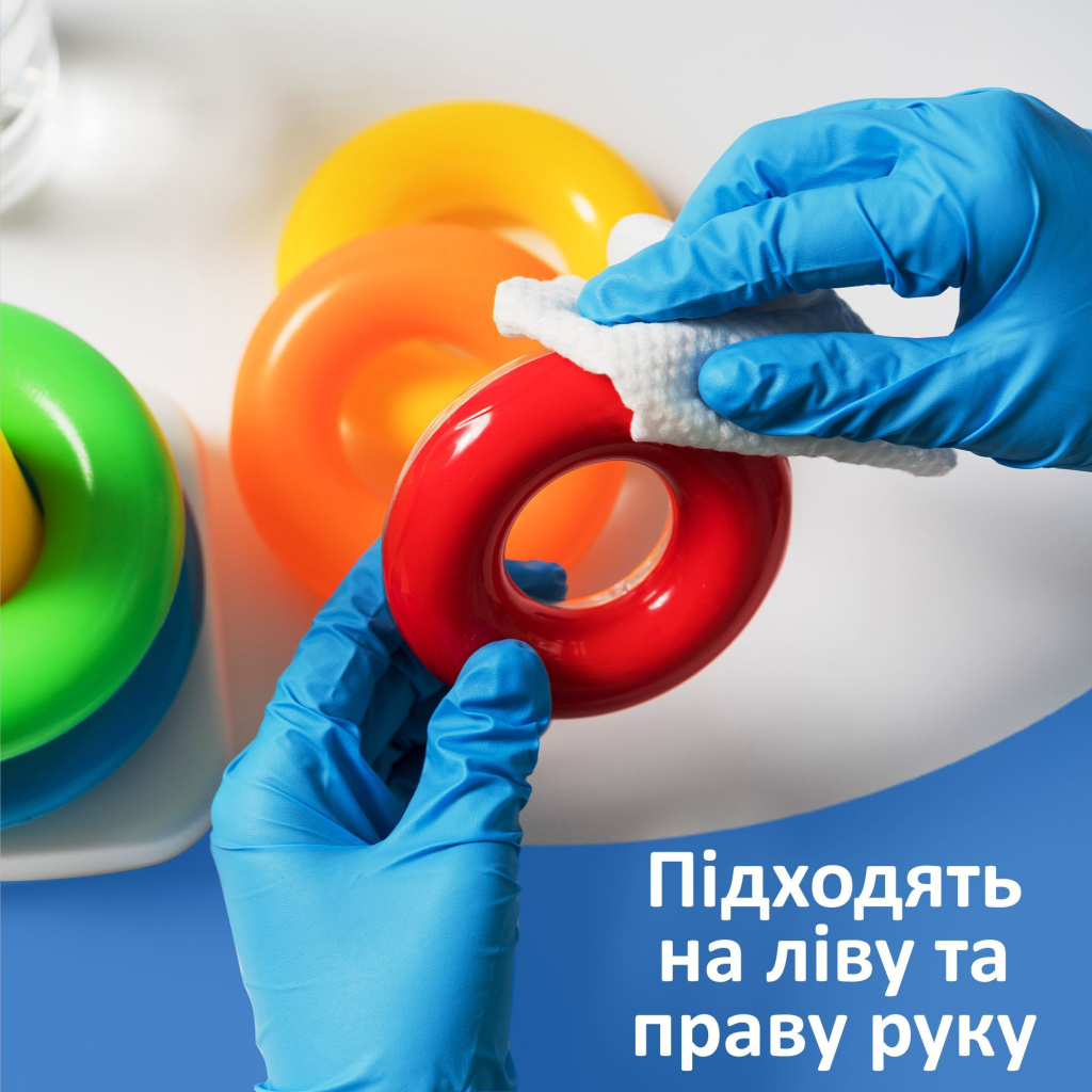 Рукавички господарські Фрекен БОК Нітрилові M 10 шт. (4820048482783) - фото 5 Рукавички господарські Фрекен БОК Нітрилові M 10 шт. (4820048482783) - фото 5