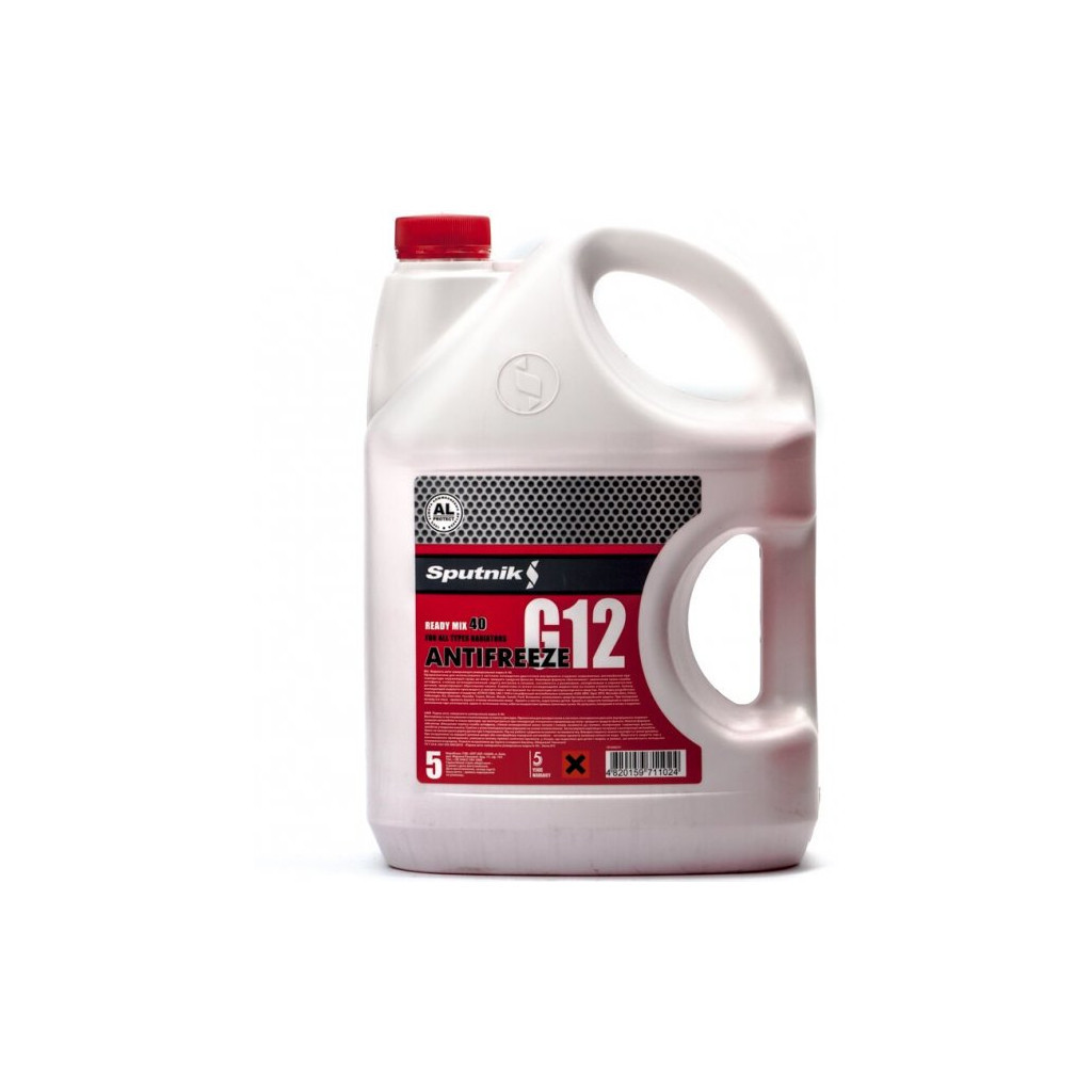 Антифриз SPUTNIK G12 5л червоний (701000) Антифриз SPUTNIK G12 5л червоний (701000)
