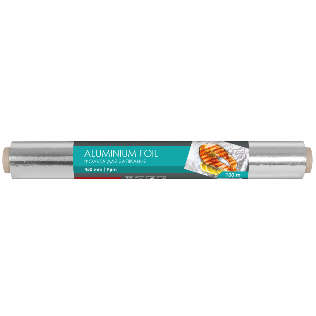 Фольга алюмінієва PRO service широка 100 м (4823071609660) - фото 1 Фольга алюмінієва PRO service широка 100 м (4823071609660) - фото 1