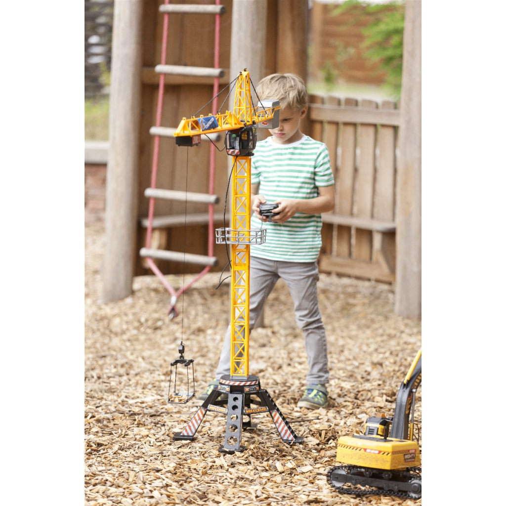 Радіокерована іграшка Dickie Toys Мега кран Стріла 120 см (1139012) - фото 3 Радіокерована іграшка Dickie Toys Мега кран Стріла 120 см (1139012) - фото 3