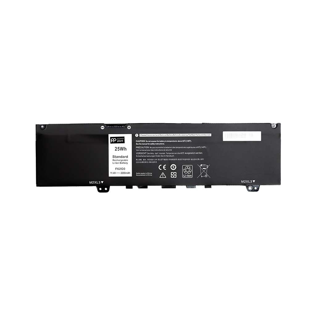 Акумулятор до ноутбука DELL Inspiron 13 5370 (F62G0) 11.4V 2200mAh PowerPlant (NB441518) - фото 1 Акумулятор до ноутбука DELL Inspiron 13 5370 (F62G0) 11.4V 2200mAh PowerPlant (NB441518) - фото 1