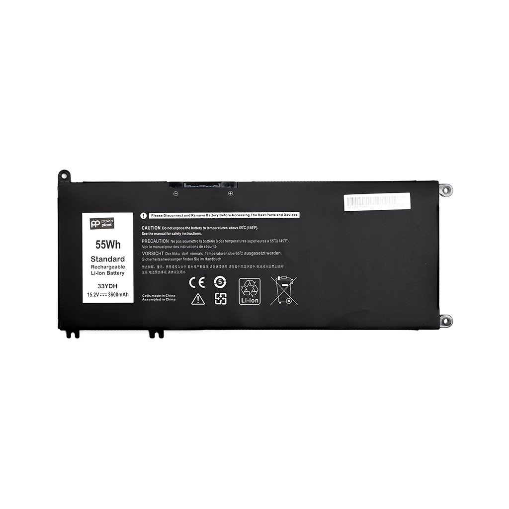 Акумулятор до ноутбука DELL Inspiron 15 7577 (33YDH) 15.2V 3600mAh PowerPlant (NB441549) - фото 1 Акумулятор до ноутбука DELL Inspiron 15 7577 (33YDH) 15.2V 3600mAh PowerPlant (NB441549) - фото 1