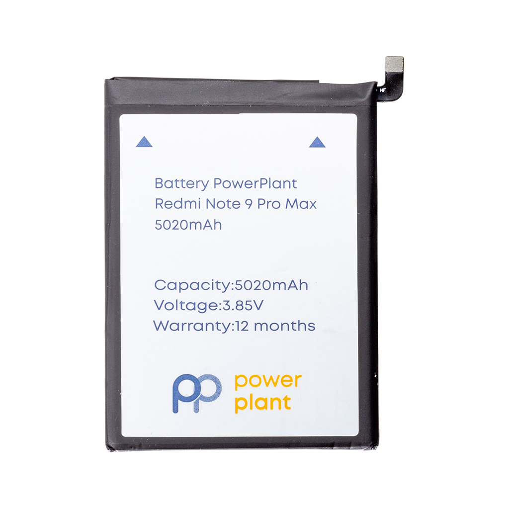 Акумуляторна батарея PowerPlant Xiaomi Redmi Note 9 Pro Max (BN52) 5020mAh (SM220373) - фото 1