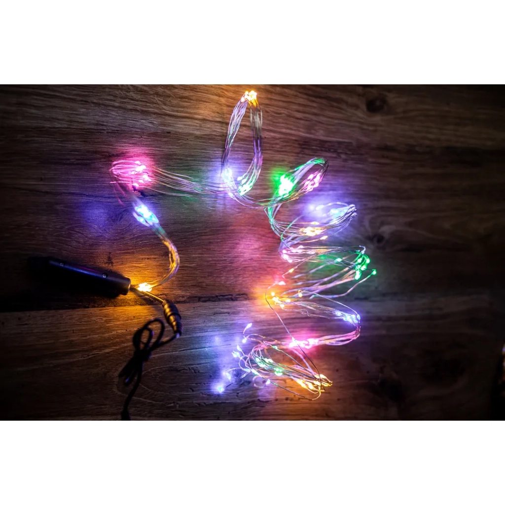 Гірлянда BPNY з адаптером 180LED, 1.8М, 10.8W Водопад Color (102979) - фото 1