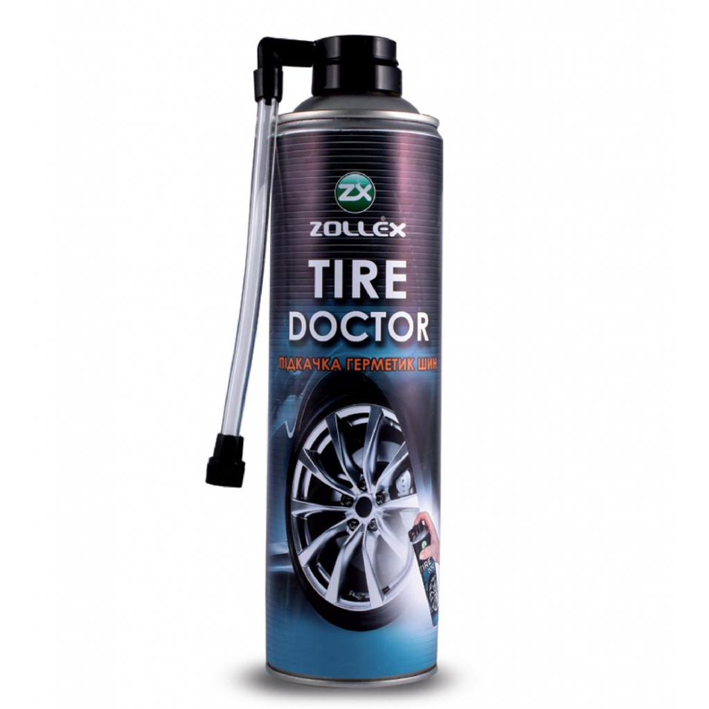 Герметик автомобільний Zollex подкачка (ремонт шин) 450 мл (T-522Z) - фото 1