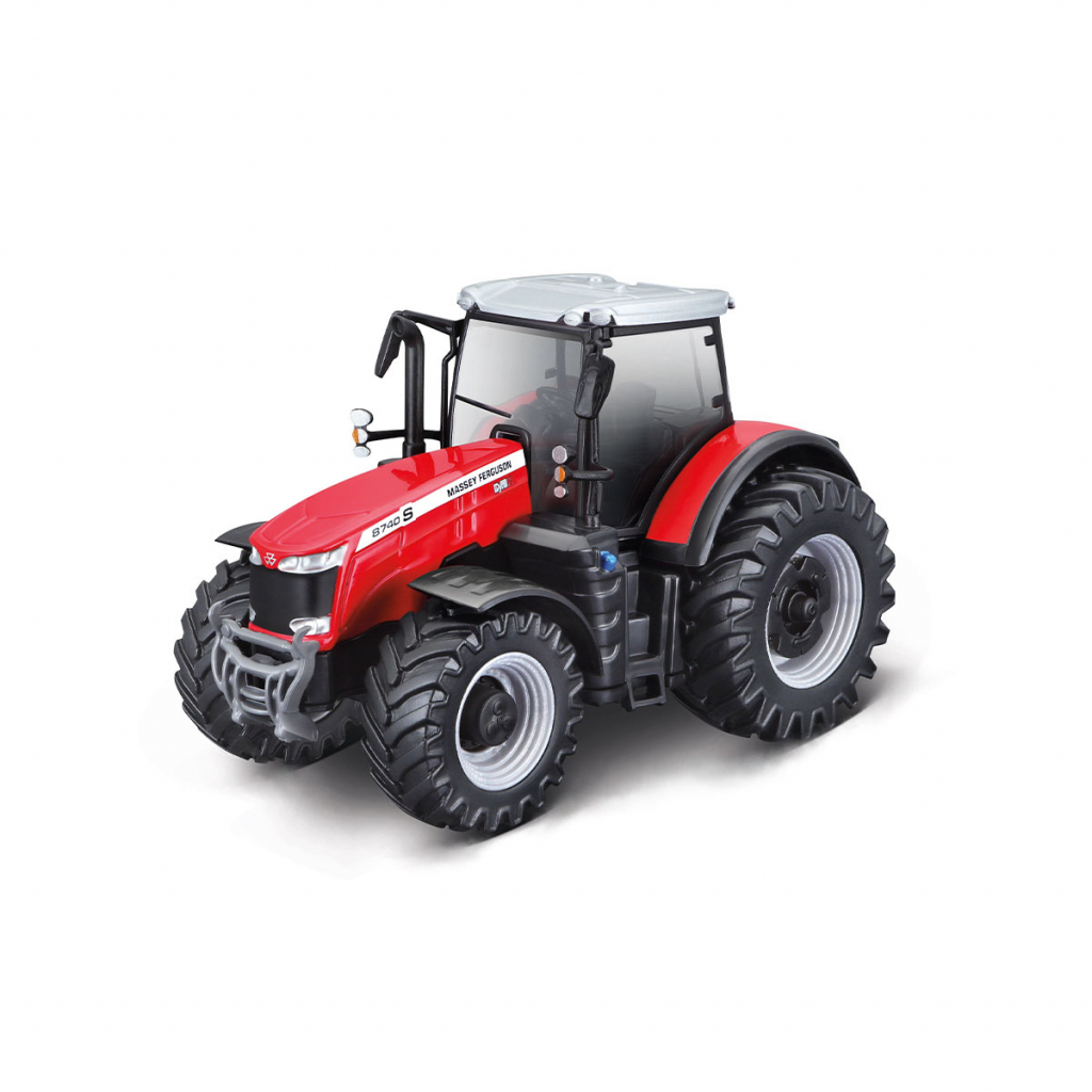 Спецтехніка Bburago Трактор Massey Ferguson 8740S 10 см (18-31613) Спецтехніка Bburago Трактор Massey Ferguson 8740S 10 см (18-31613)