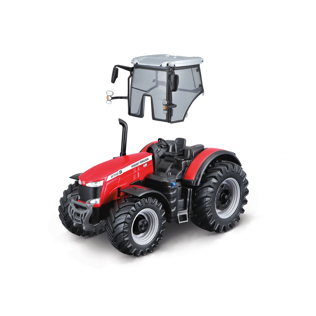 Спецтехніка Bburago Трактор Massey Ferguson 8740S 10 см (18-31613) - фото 2 Спецтехніка Bburago Трактор Massey Ferguson 8740S 10 см (18-31613) - фото 2