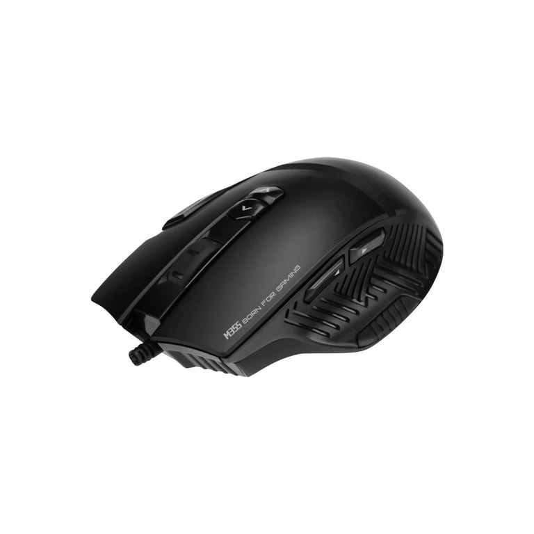 Мишка Marvo M355 7colors-LED USB Black (M355) - фото 3