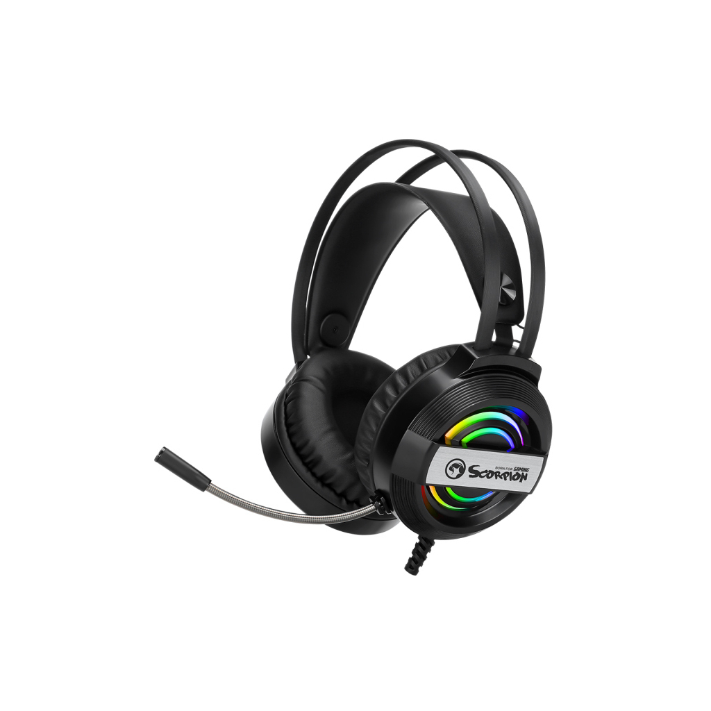 Навушники Marvo HG8902 Multi-LED Black (HG8902) Навушники Marvo HG8902 Multi-LED Black (HG8902)