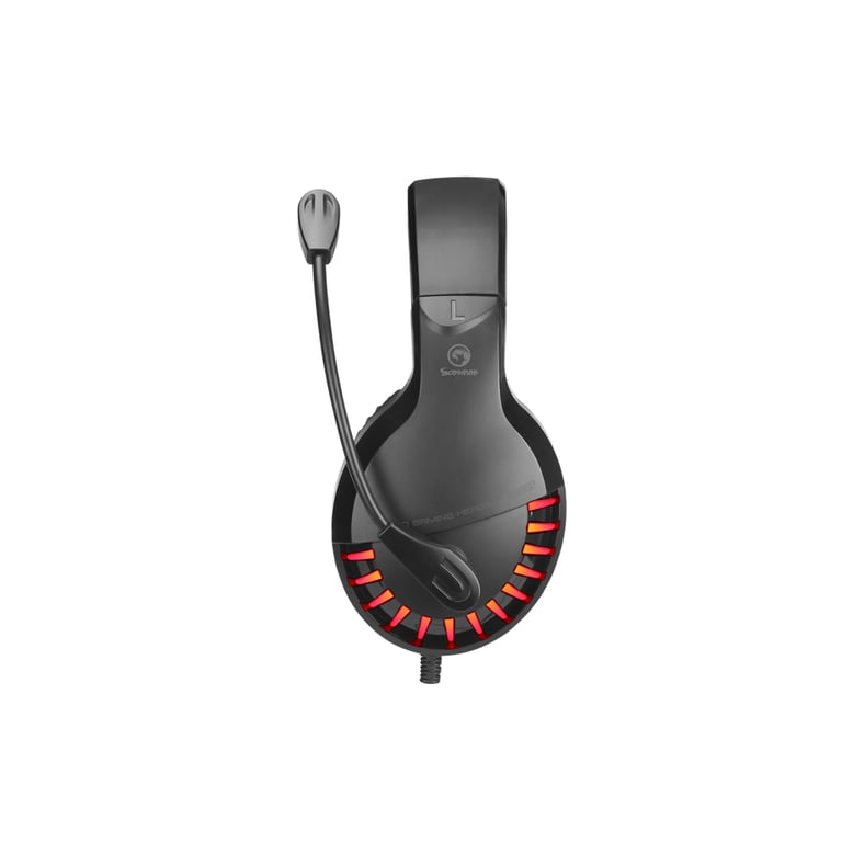 Навушники Marvo HG8932 LED Black/Red (HG8932) - фото 2