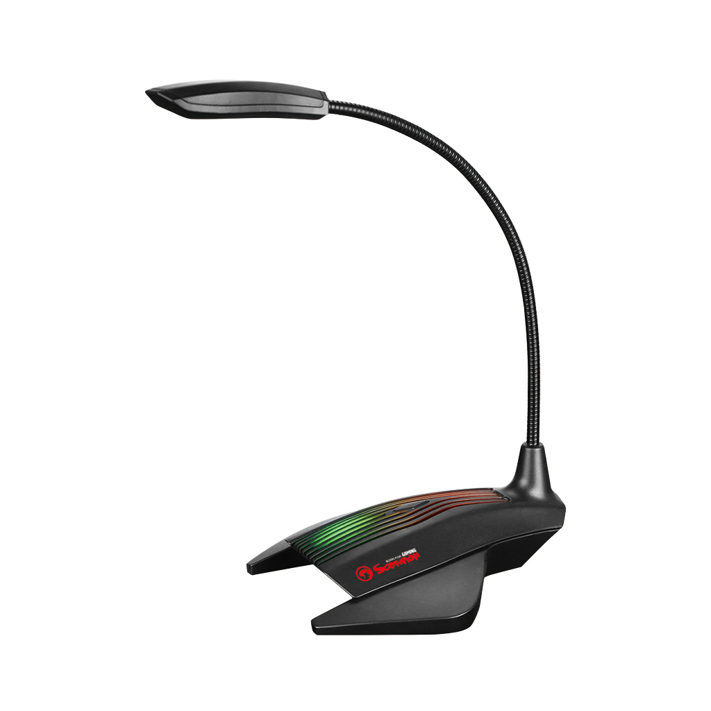 Мікрофон Marvo MIC-01 Multi-LED USB Black (MIC-01) - фото 2 Мікрофон Marvo MIC-01 Multi-LED USB Black (MIC-01) - фото 2