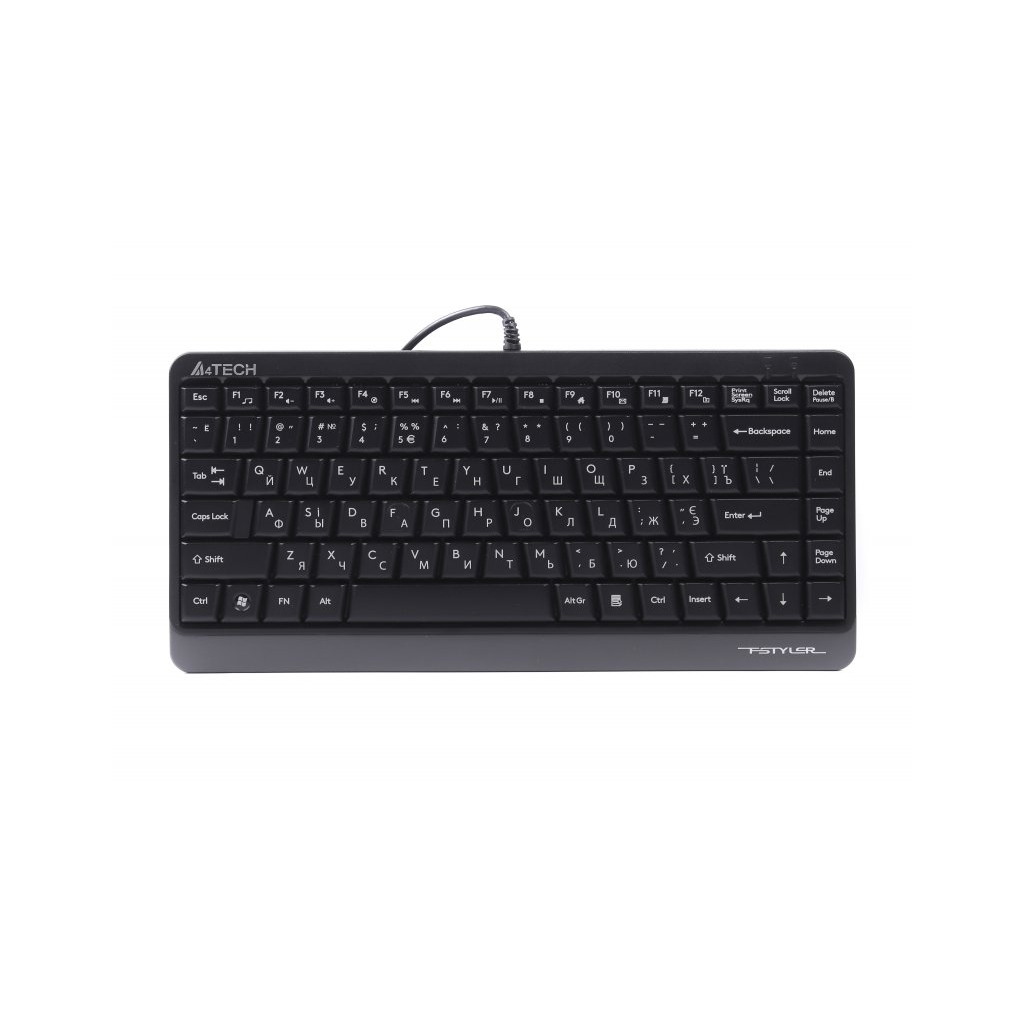 Клавіатура A4Tech FKS11 USB Grey Клавіатура A4Tech FKS11 USB Grey