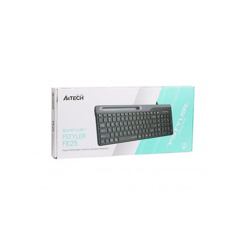 Клавіатура A4Tech FK25 USB Black (4711421959964) - фото 6
