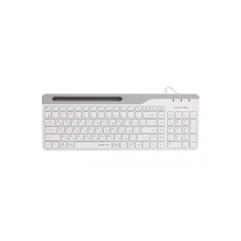 Клавіатура A4Tech FK25 USB White (4711421959896) - фото 1