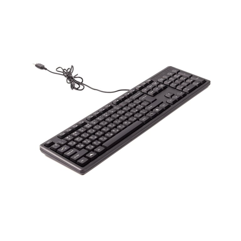 Клавіатура A4Tech KK-3 USB Black - фото 2
