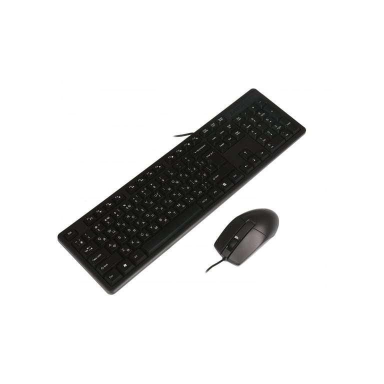 Комплект A4Tech KK-3330 USB Black (4711421961851) - фото 4