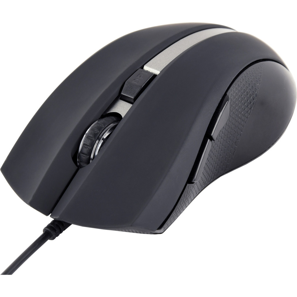 Мишка Gembird MUS-GU-02 USB Black (MUS-GU-02) - фото 1