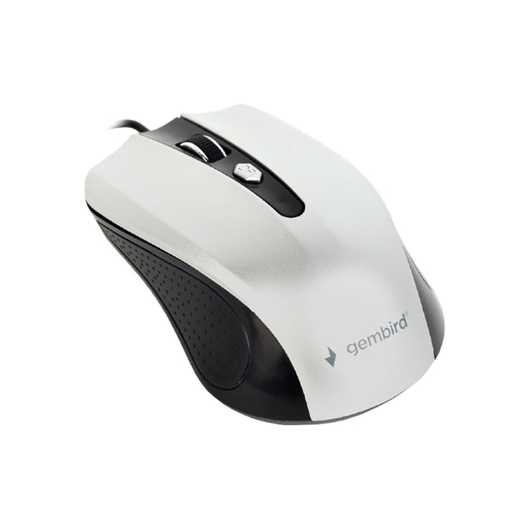 Мишка Gembird MUS-4B-01-BS USB Black-Gray (MUS-4B-01-BS) - фото 1