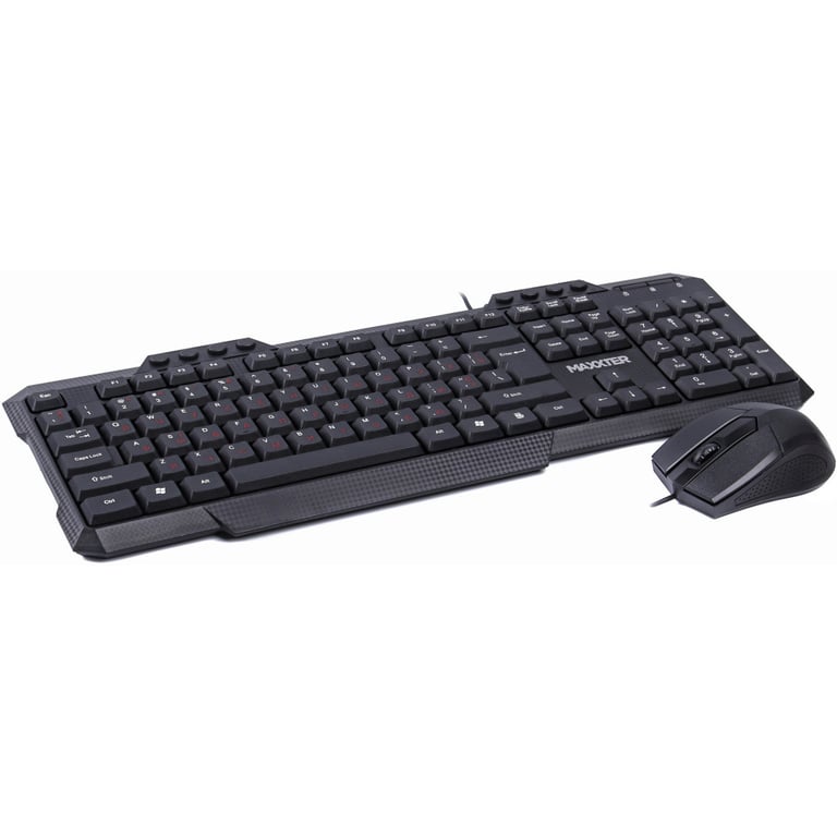 Комплект Maxxter KMS-CM-02-UA USB Black (KMS-CM-02-UA) - фото 2